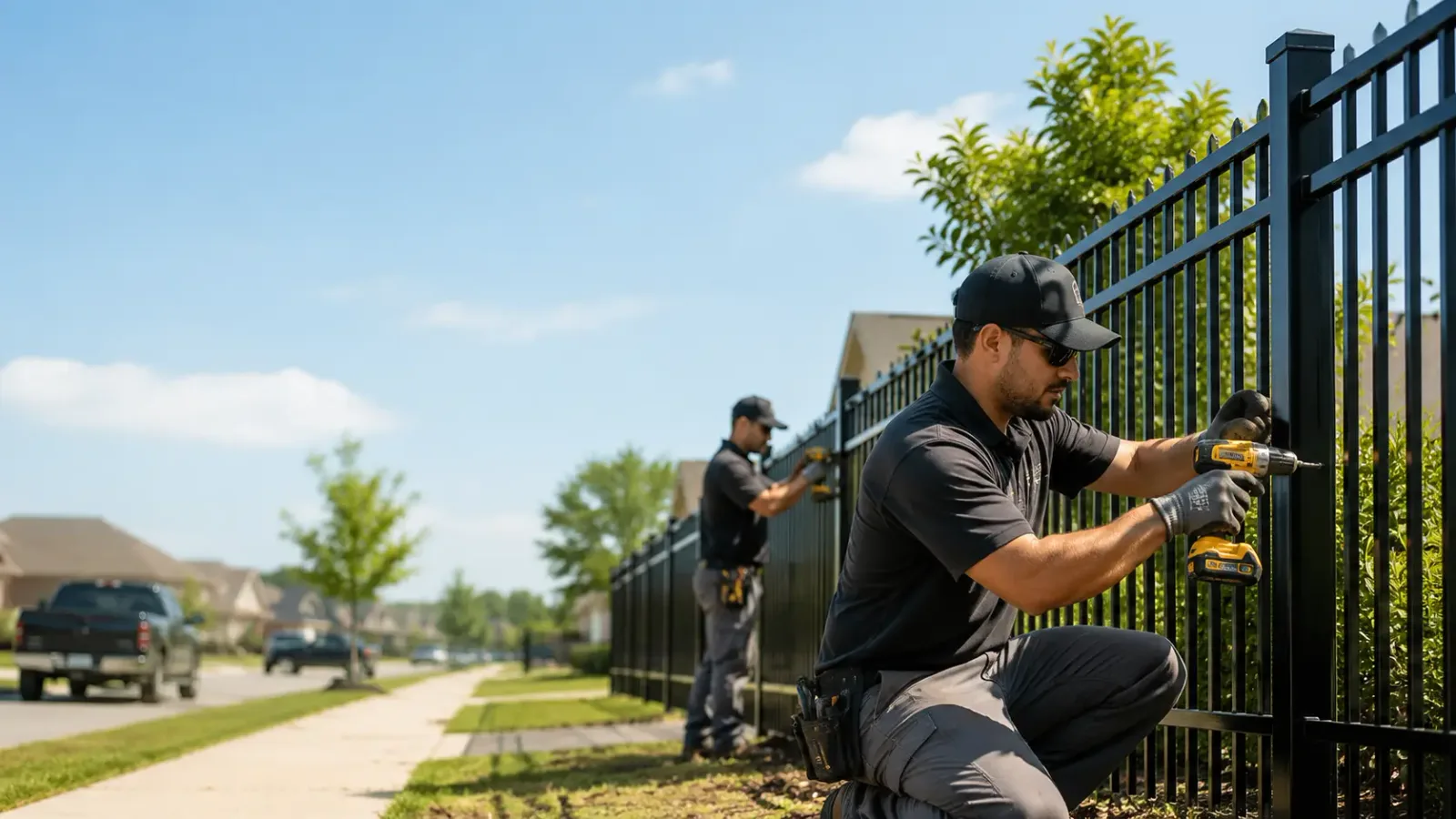 Metal Fence Installation in Francis Creek, WI